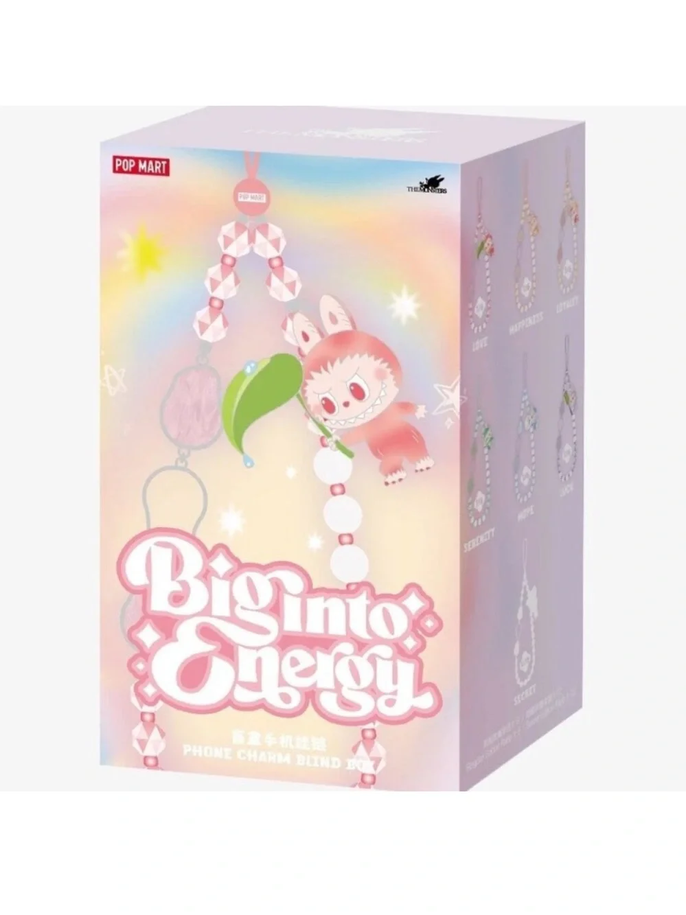 POP MART THE MONSTERS Big into Energy Series-Phone Charm Blind Box